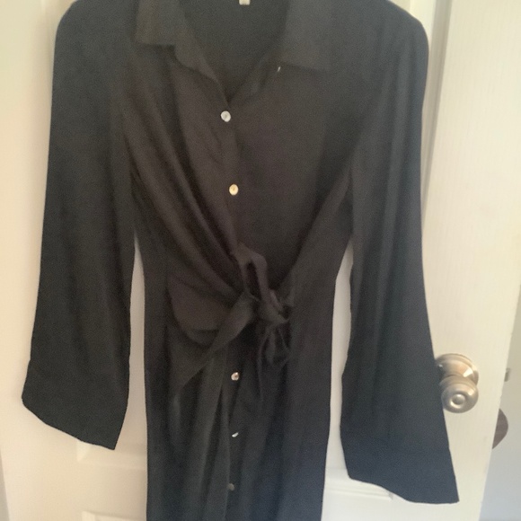 Z supply knee length black dress - Picture 1 of 3
